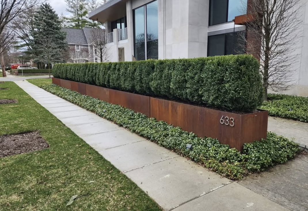 About Custom Metal Fabrication Company | San Marino Iron Inc. - Bham%20Planter%20Boxes%20%282%29