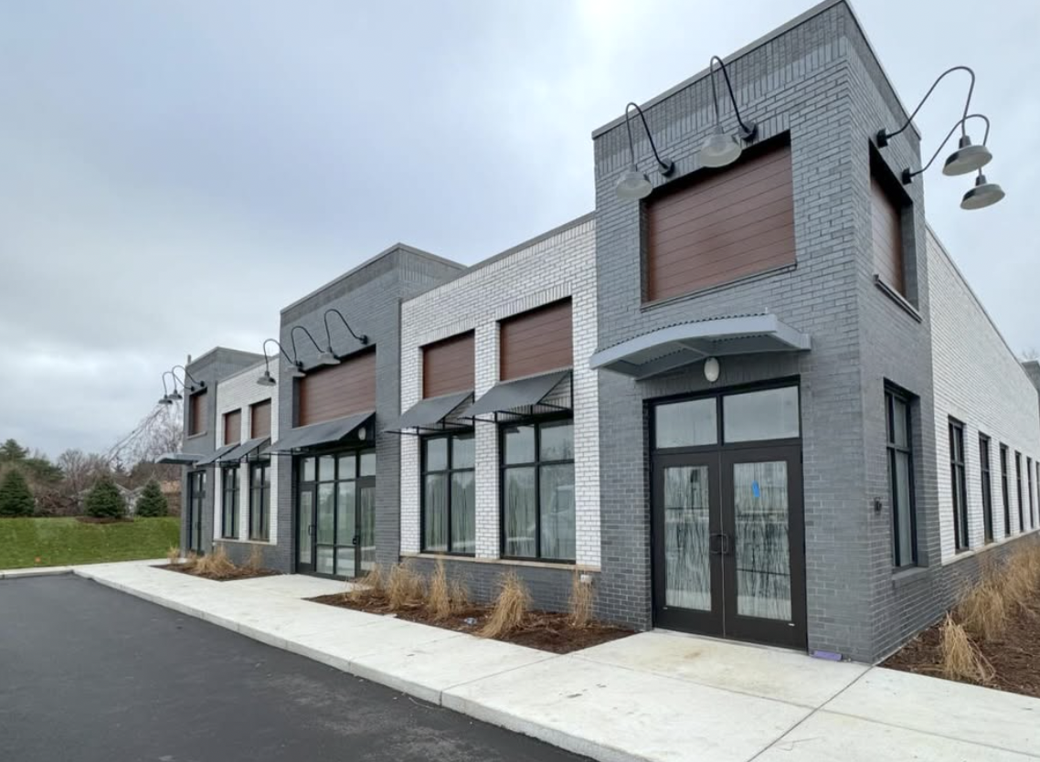 Commercial Structural Steel Framing Near You | Warren, MI - Sterling%20Heights%20Commercial%20Building%20Awning