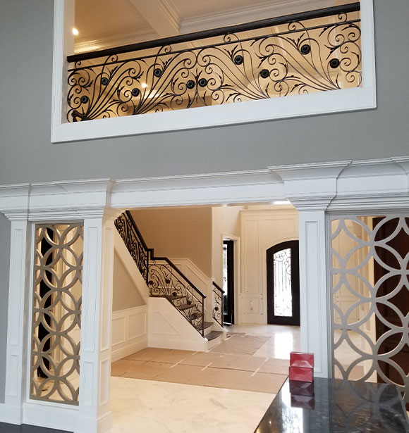 Railings in Bloomfield Hills - San Marino Iron - loc-3
